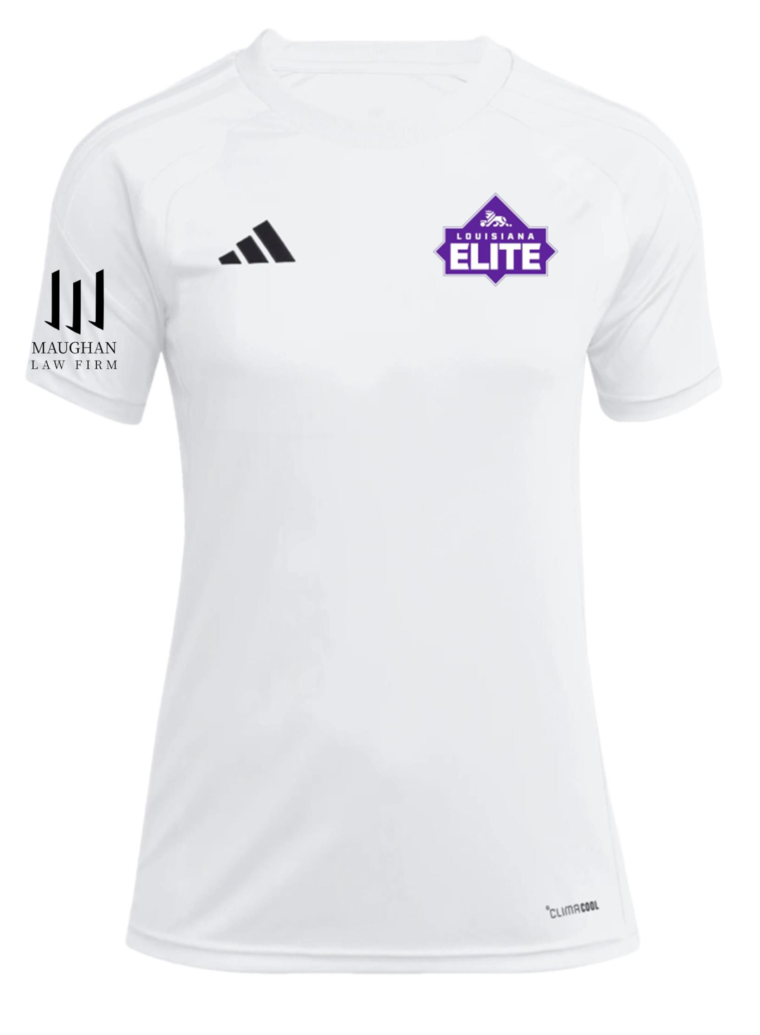 adidas LA Elite Women's Tiro 26 League Jersey - White Louisiana Elite Girls - Third Coast Soccer