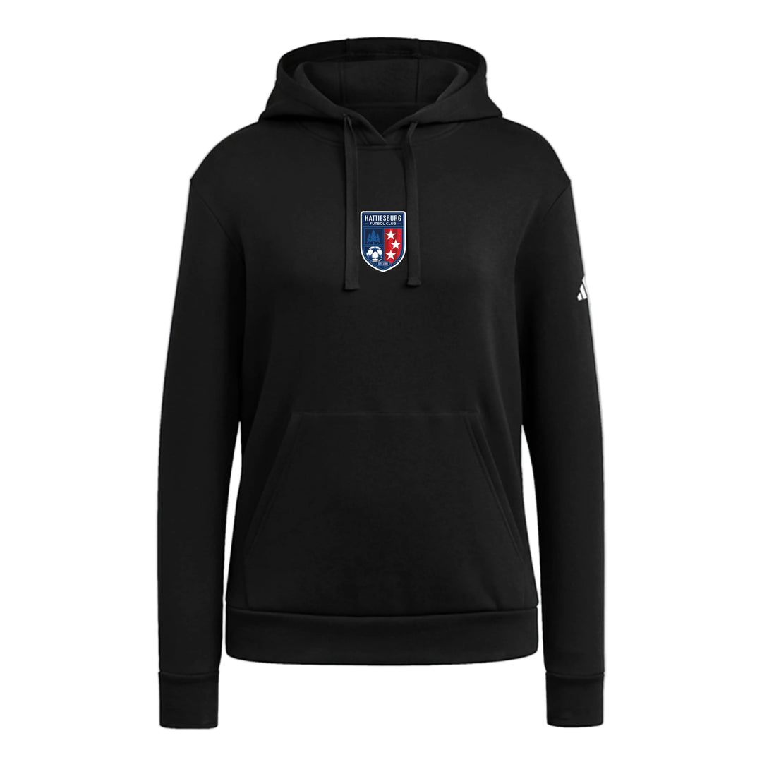 adidas HFC Women's Fleece Pullover Hoodie - Black HFC Spirtwear - Third Coast Soccer