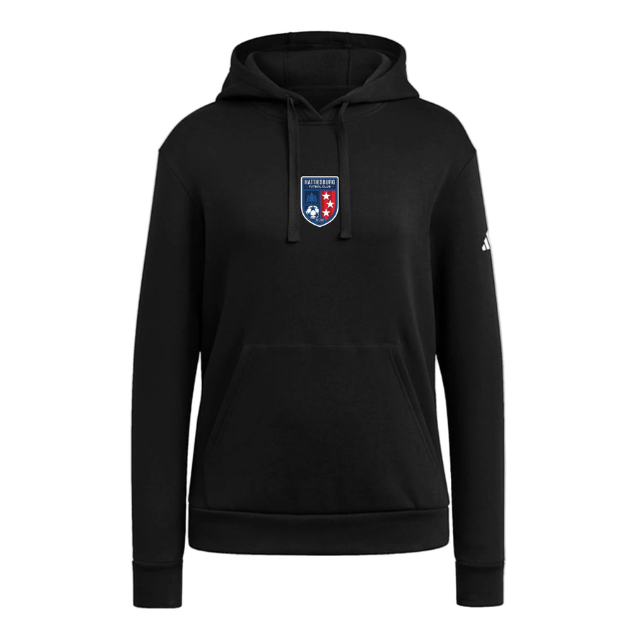 adidas HFC Women's Fleece Pullover Hoodie - Black HFC Spirtwear - Third Coast Soccer