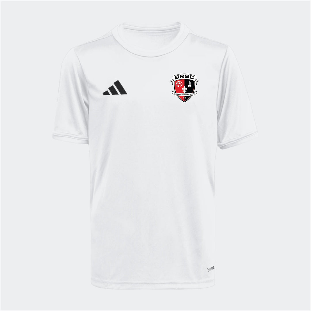 adidas BRSC Youth Recreational Entrada 26 Jersey - White BRSC Rec & Academy White Youth XXSmall - Third Coast Soccer