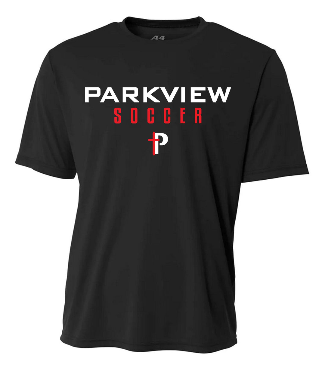 A4 Parkview Baptist Summer Jersey - Black Parkview Baptist School Black Youth Small - Third Coast Soccer