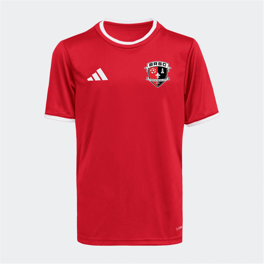 adidas BRSC Men's Recreational Entrada 26 Jersey - Red BRSC Rec & Academy Power Red Mens Small - Third Coast Soccer