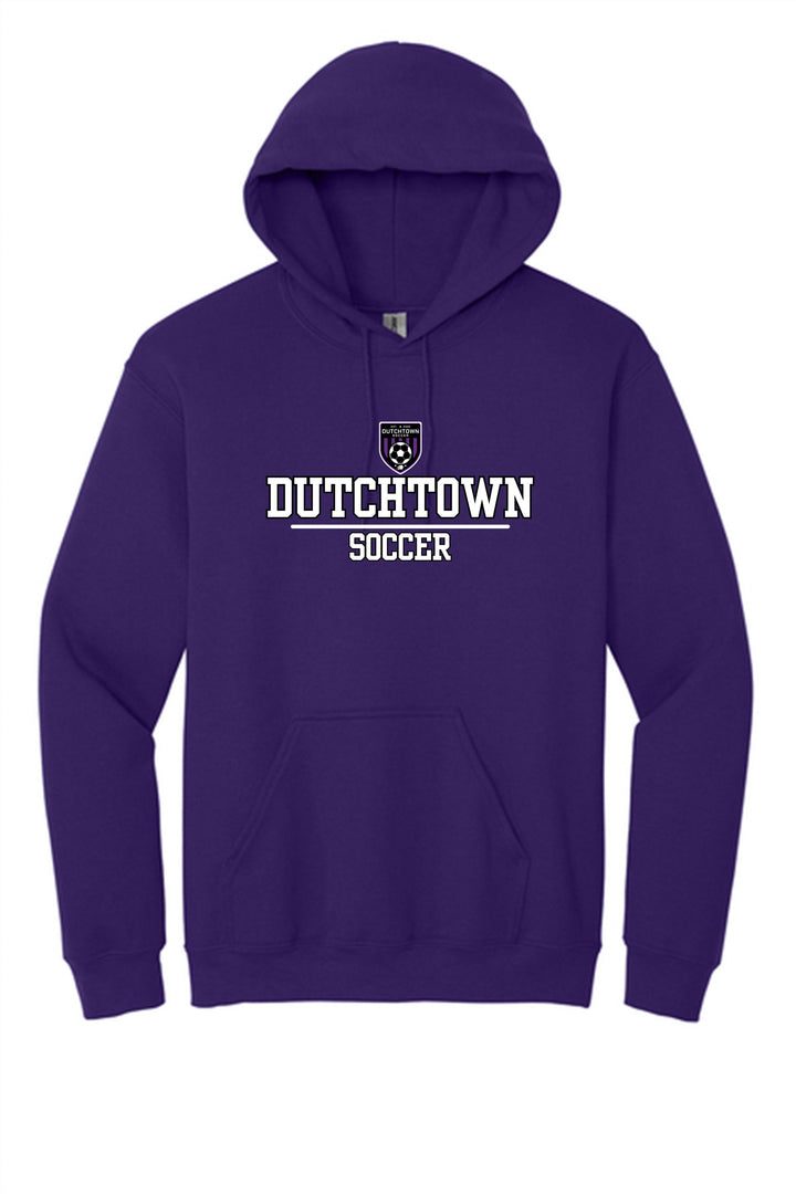 Dutchtown Soccer Hoody Dutchtown High School Purple Youth Medium - Third Coast Soccer