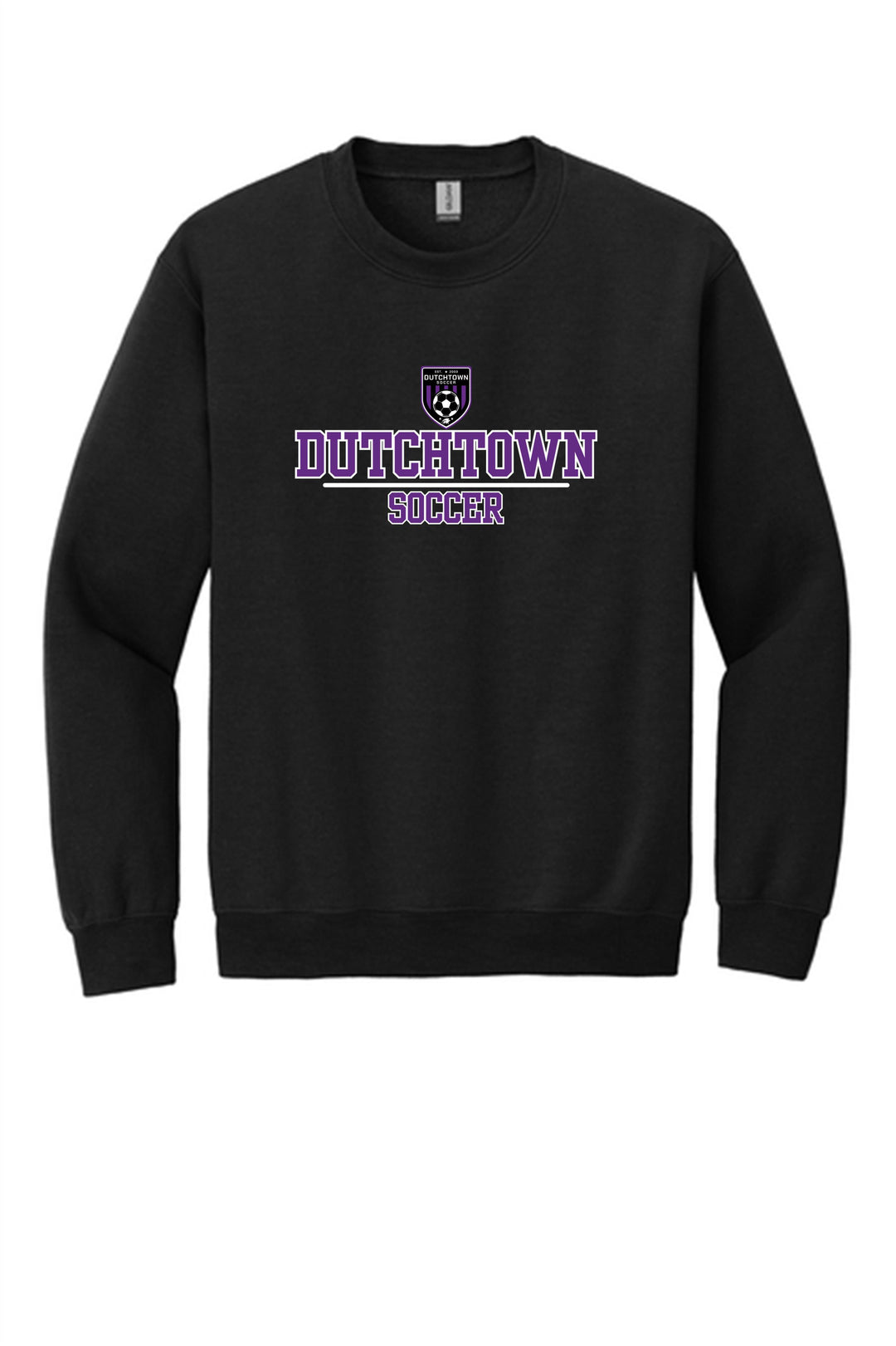 Dutchtown Soccer Crewneck Sweatshirt Dutchtown High School Black Youth Medium - Third Coast Soccer
