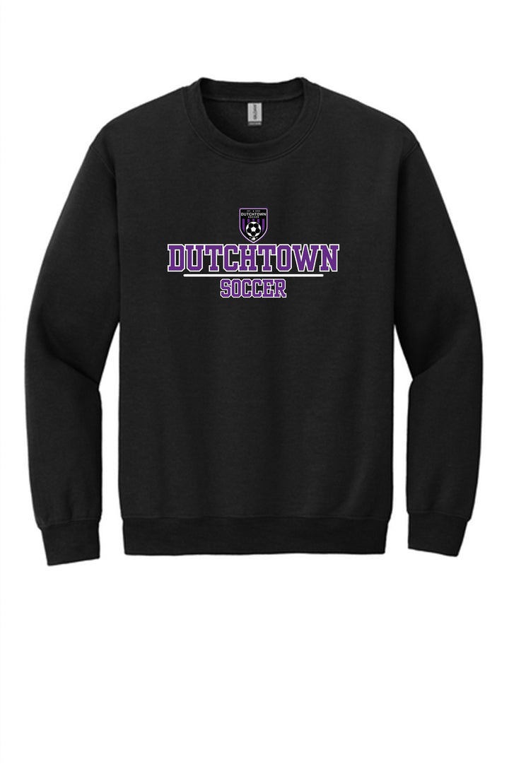 Dutchtown Soccer Crewneck Sweatshirt Dutchtown High School Black Youth Medium - Third Coast Soccer