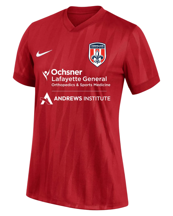 Nike Vermilion Women's DF Challenger VI Jersey - Red Vermilion SC 26-28 - Third Coast Soccer