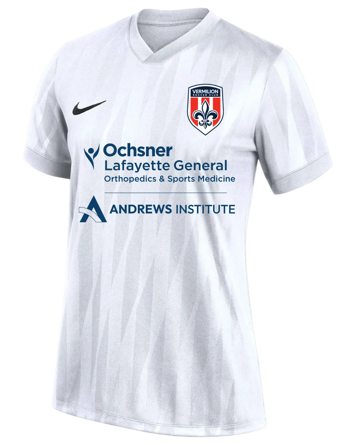 Nike Vermilion Women's DF Challenger VI Jersey - White Vermilion SC 26-28 - Third Coast Soccer