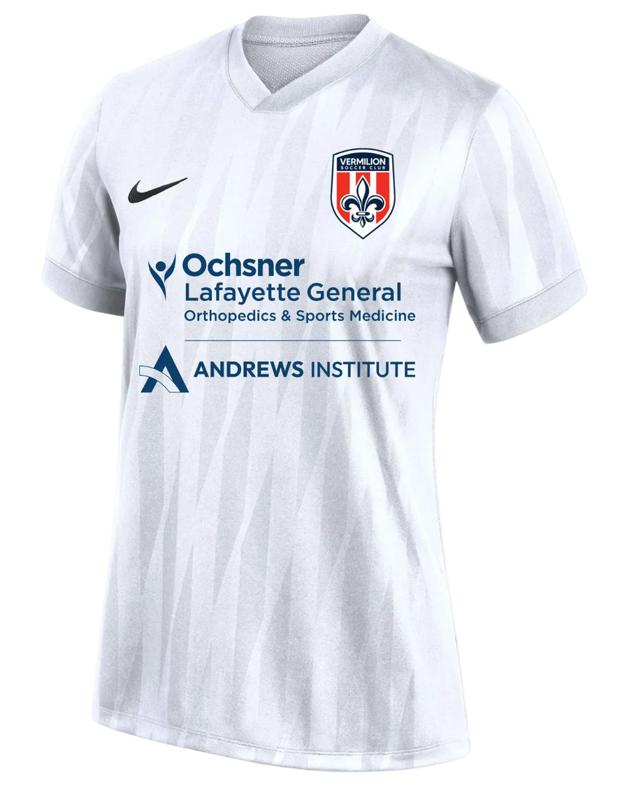 Nike Vermilion Women's DF Challenger VI Jersey - White Vermilion SC 26-28 - Third Coast Soccer