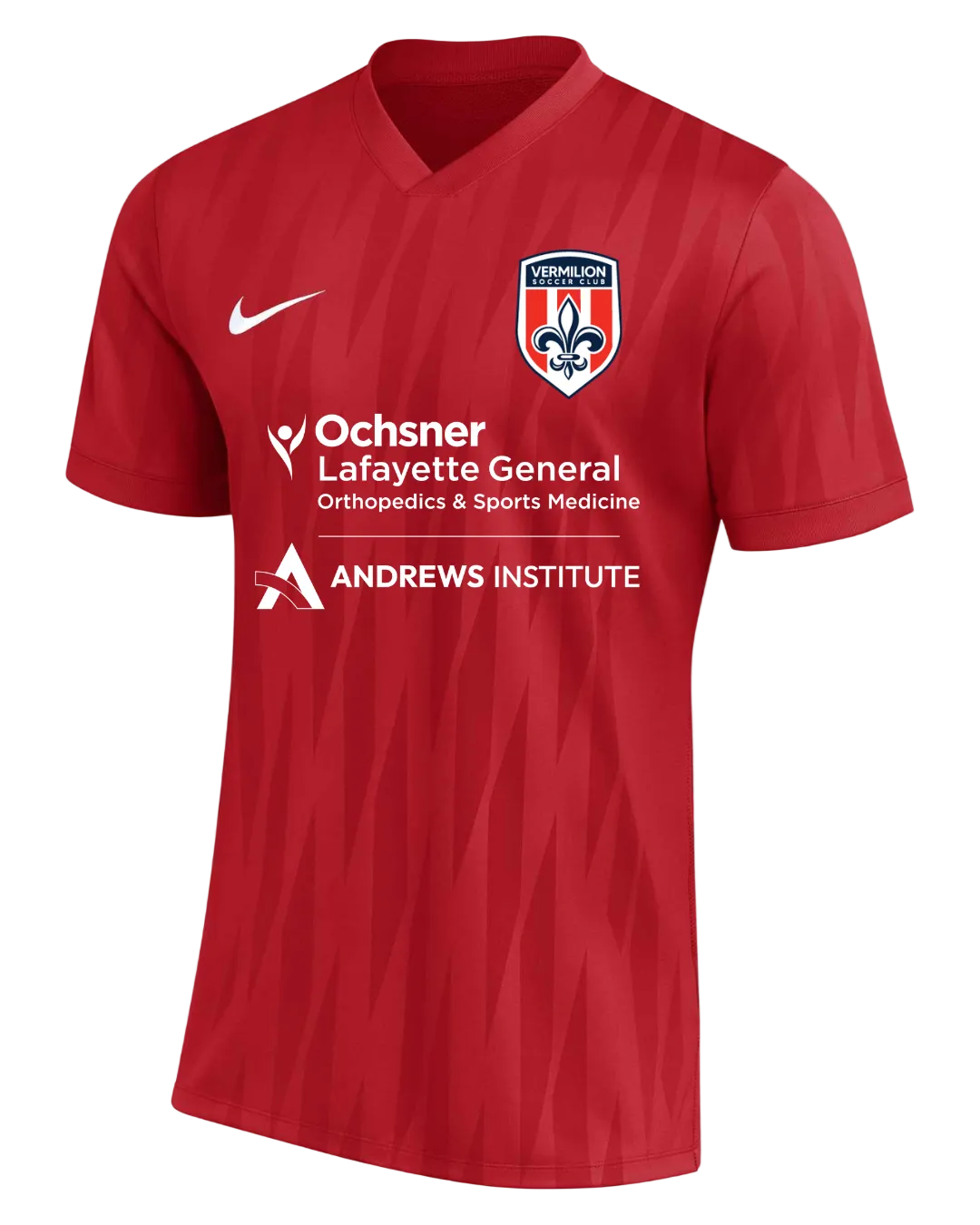 Nike Vermilion Youth DF Challenger VI Jersey - Red Vermilion SC 26-28 - Third Coast Soccer