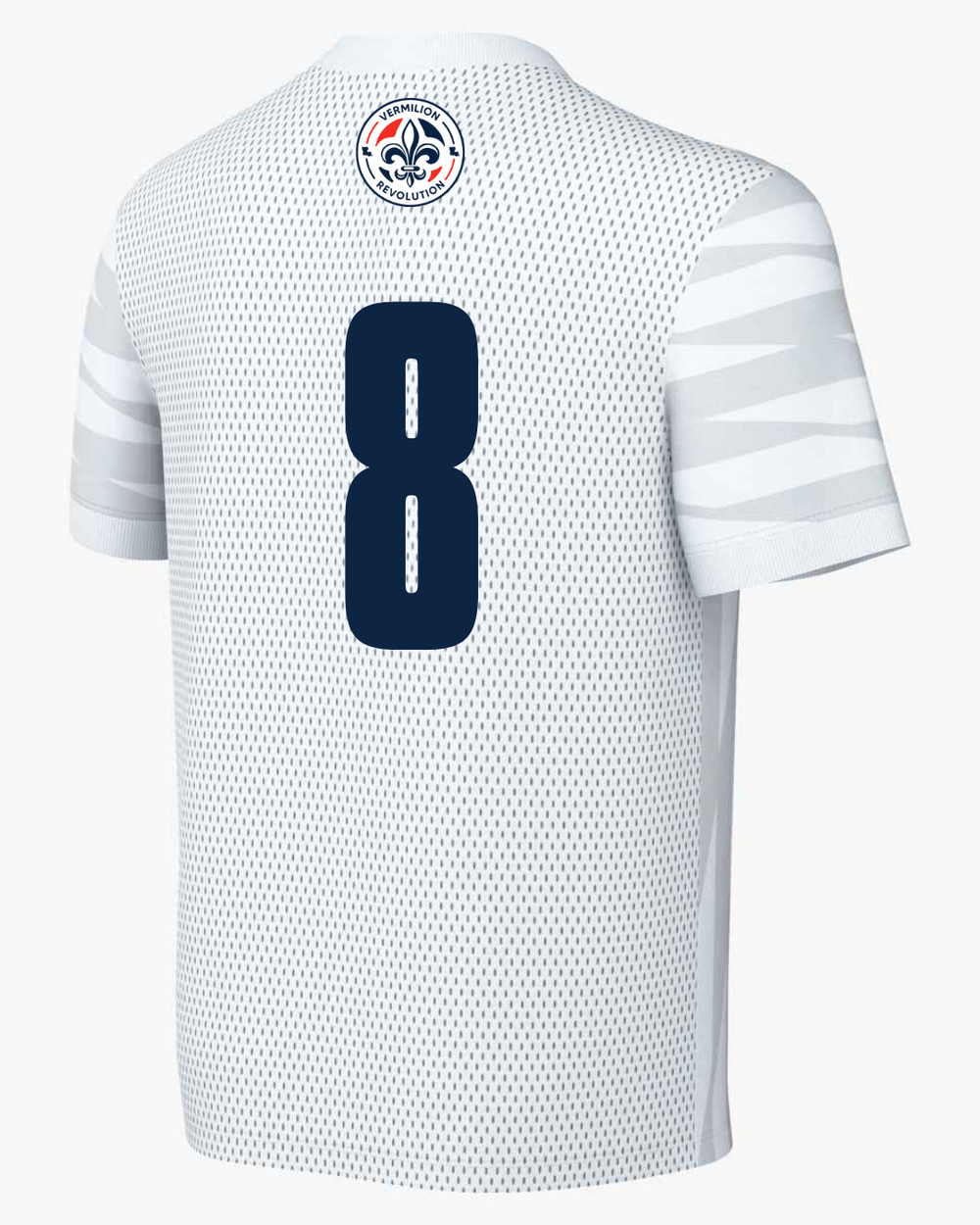 Nike Vermilion Youth DF Challenger VI Jersey - White Vermilion SC 26-28 - Third Coast Soccer