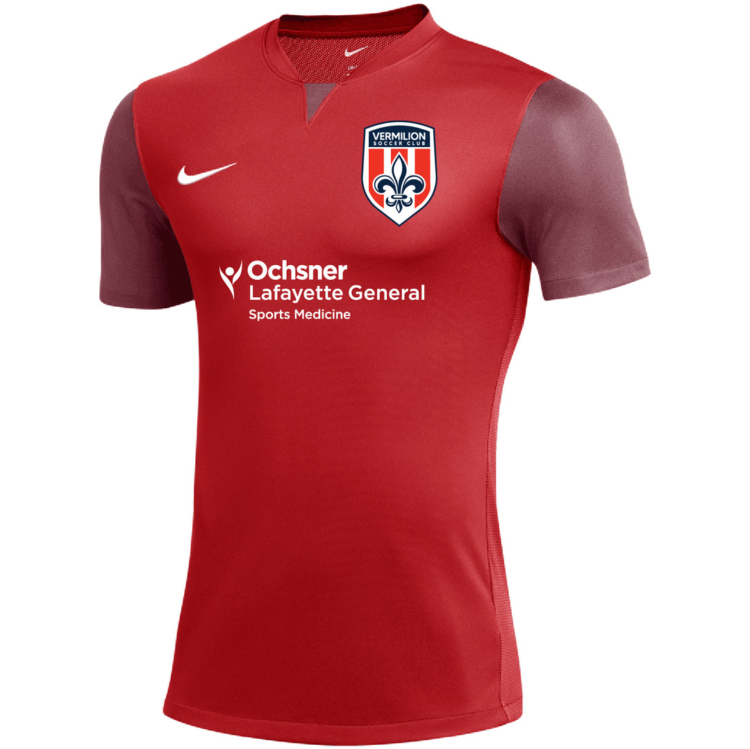 Nike Vermilion SC Men's Dri-Fit Trophy V Jersey - Red Vermilion SC 24 - Third Coast Soccer