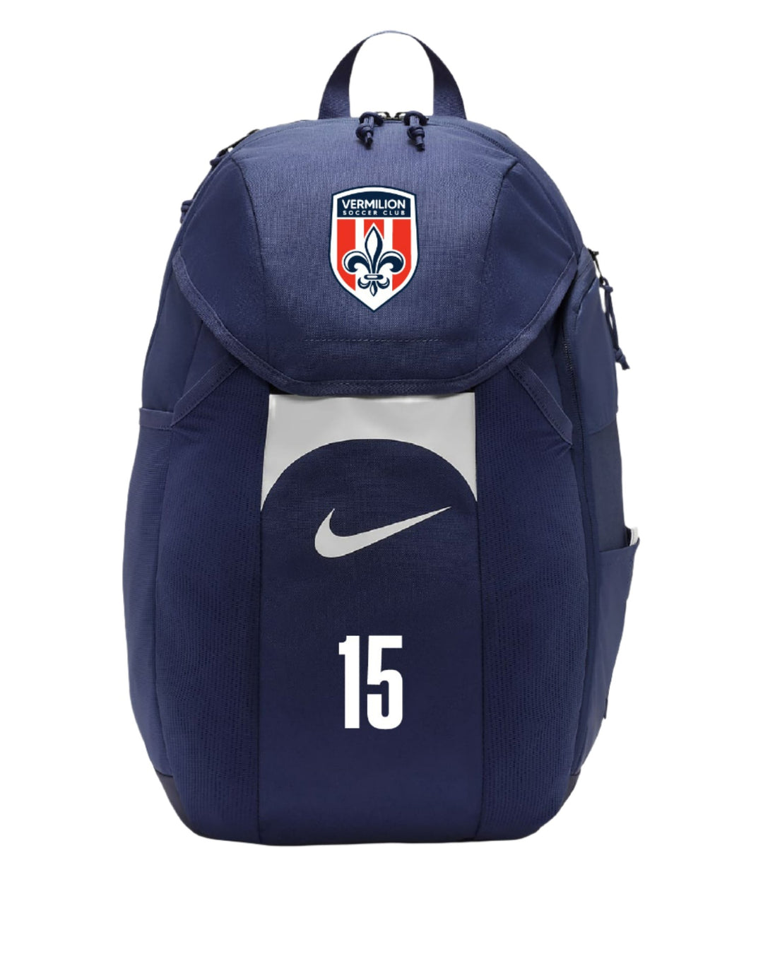 Nike Vermilion SC Academy Team Backpack Vermilion SC 24   - Third Coast Soccer