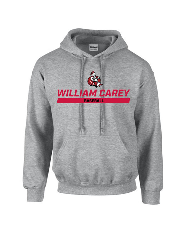 Carey Baseball Men's Hoody WCU Baseball Sport Grey Wc W/Crusader - Third Coast Soccer