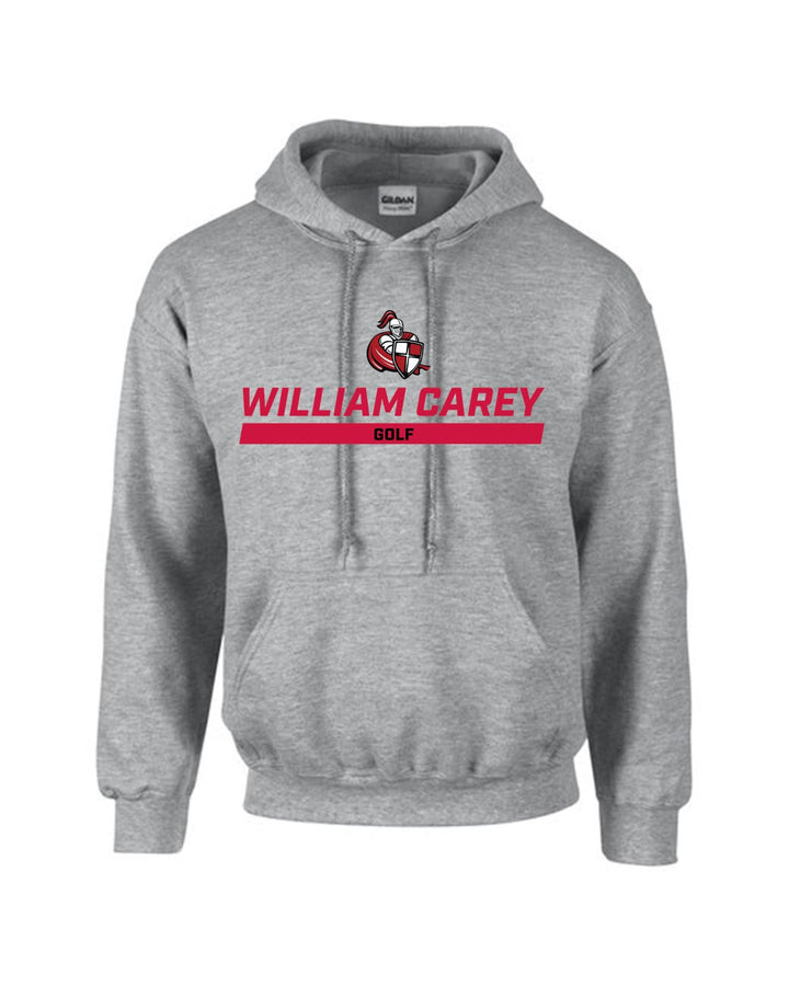 Carey Golf Men's Hoody WCU Golf Sport Grey Wc W/Crusader - Third Coast Soccer