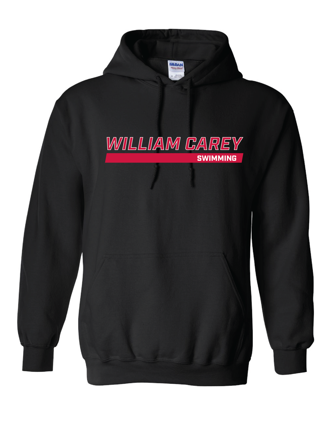 Carey Swimming Youth Hoody WCU Swim Black Youth Small - Third Coast Soccer