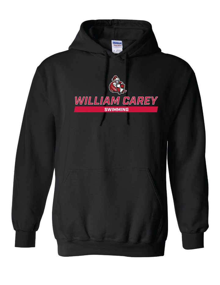 Carey Swimming Men's Hoody WCU Swim Black Mens Small - Third Coast Soccer