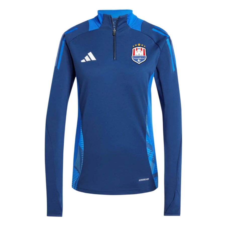 adidas BVFC Women's Tiro 24 Competition Training Top - Navy BVFC - Third Coast Soccer