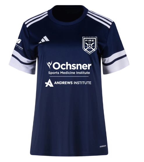adidas ECNL Women's Squadra 25 Jersey - Navy/White ECNL 25 - Third Coast Soccer