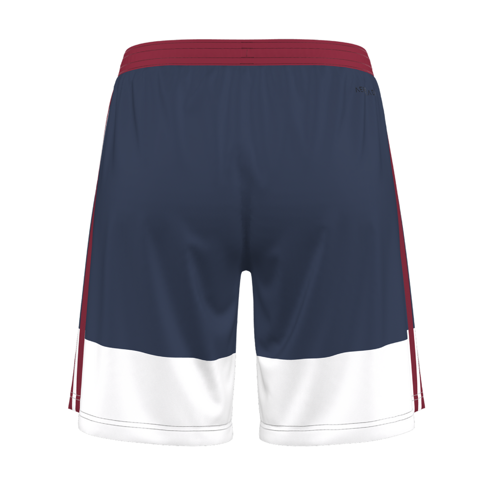 adidas Custom ECNL Women's Entrada 22 Short - Navy/Red ECNL 25 - Third Coast Soccer