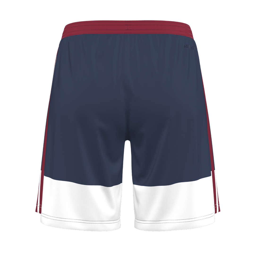 adidas Custom ECNL Women's Entrada 22 Short - Navy/Red ECNL 25 - Third Coast Soccer