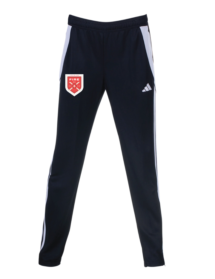 adidas Louisiana Fire Women's Tiro 24 Training Pant - Black/White Louisiana Fire 2024-2026   - Third Coast Soccer