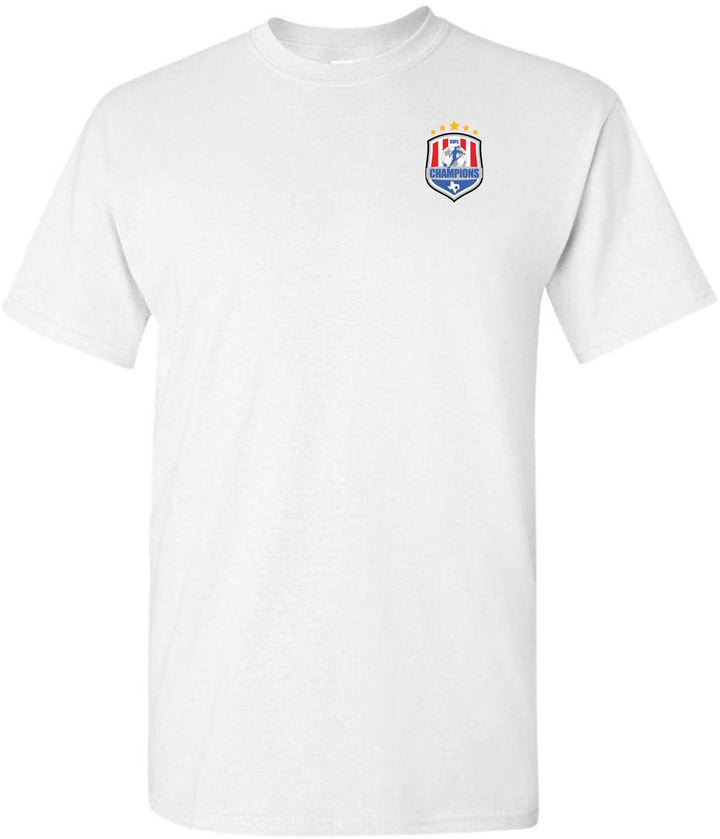 BVFC Girls Short-Sleeve Shirt BVFC White Youth Small - Third Coast Soccer