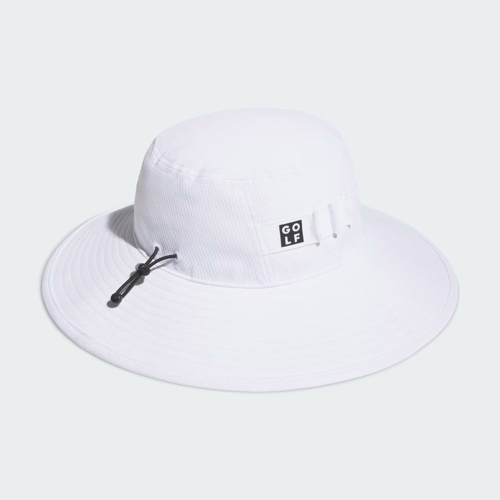 adidas Wide Brim Hat - White Hat - Third Coast Soccer