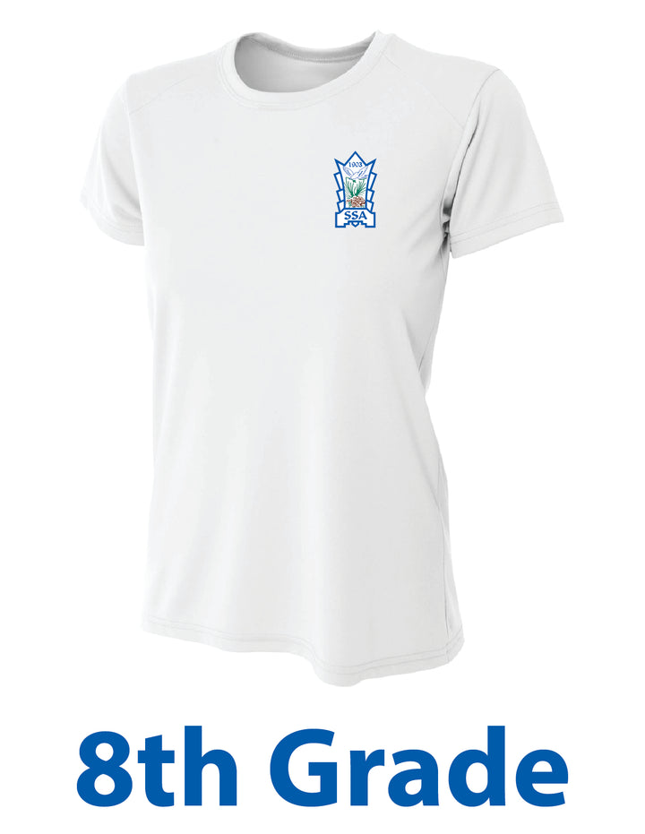 A4 Women's SSA 8th Grade Soccer Jersey - White SSA 24   - Third Coast Soccer