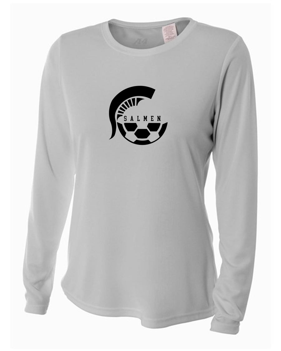 A4 Women's Salmen HS LS Training Jersey Salmen 24   - Third Coast Soccer
