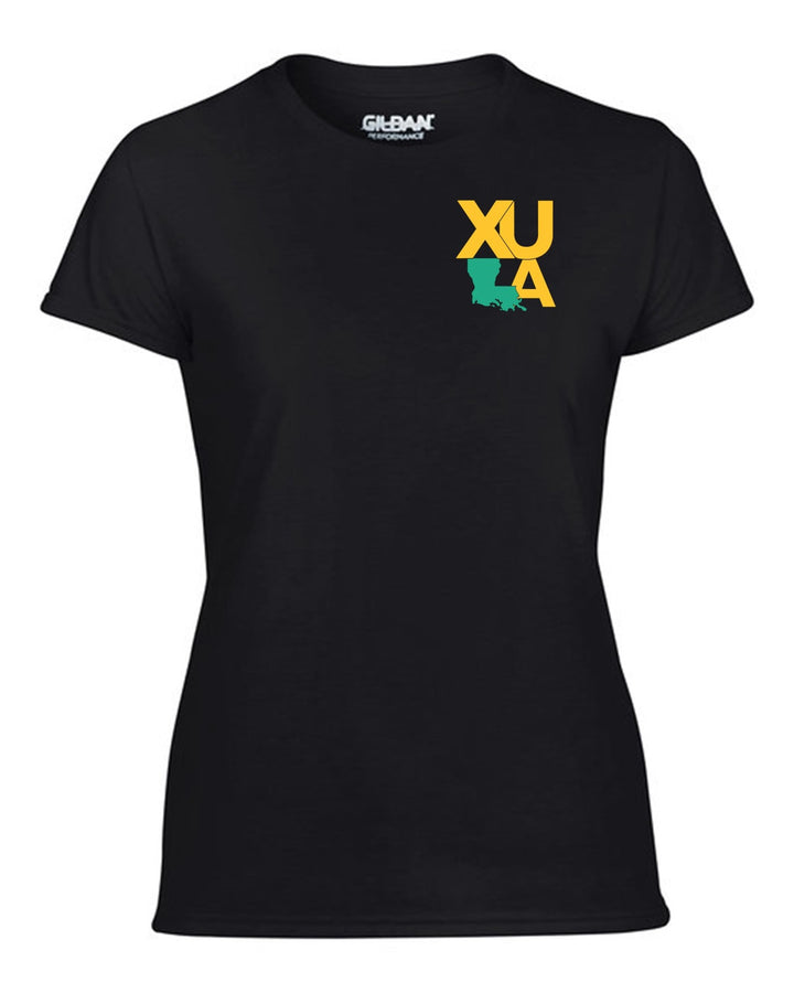 Xavier University Short-Sleeve Performance Shirt Xavier University Black Womens Small - Third Coast Soccer