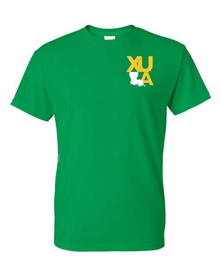 Xavier University Short-Sleeve Performance Shirt Xavier University Kelly Green Mens Small - Third Coast Soccer