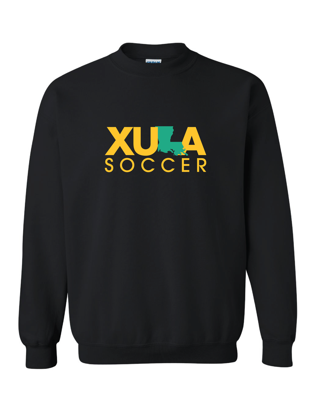 XULA Soccer Crewneck Sweatshirt Xavier University Black Mens Small - Third Coast Soccer