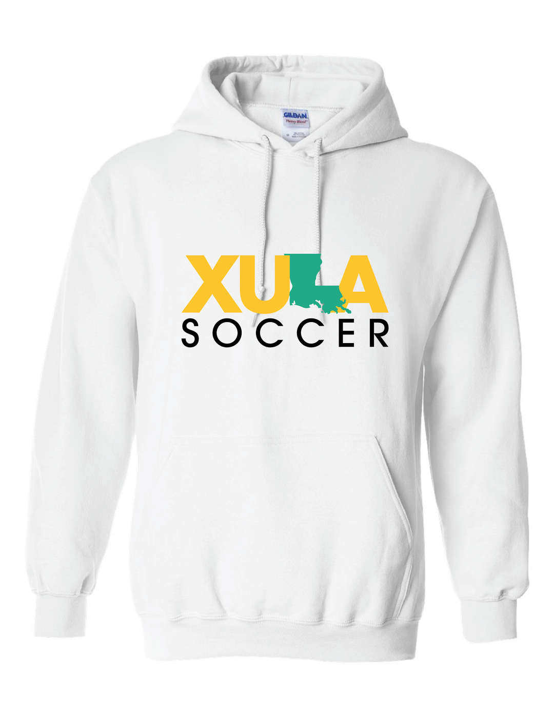 XULA Soccer Hoody Xavier University White Mens Small - Third Coast Soccer