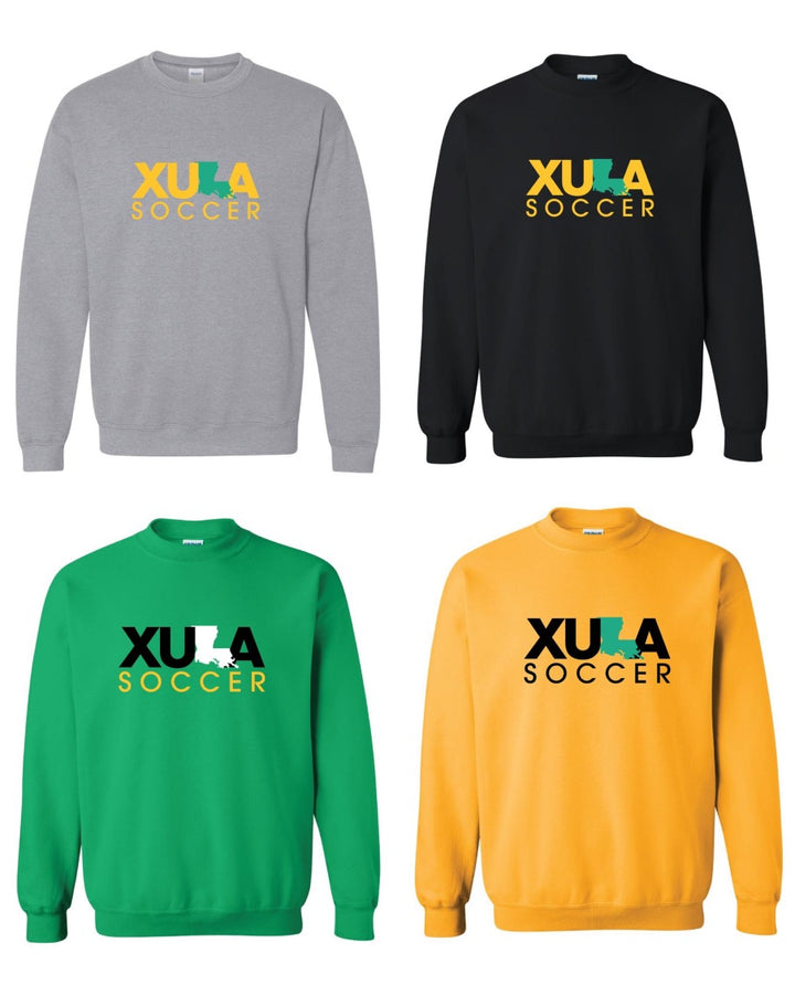 XULA Soccer Crewneck Sweatshirt Xavier University   - Third Coast Soccer