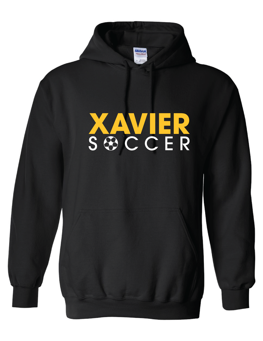 Xavier University Soccer Hoody Xavier University Black Mens Small - Third Coast Soccer
