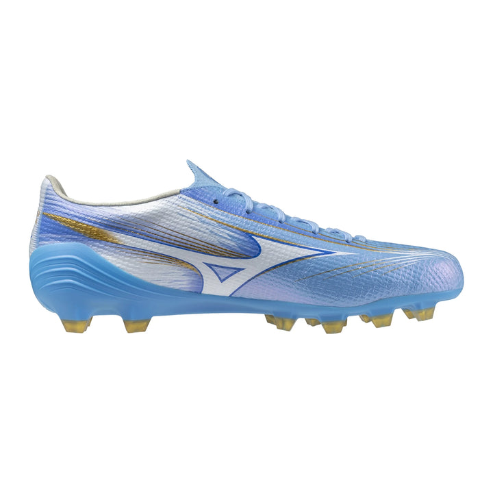 Mizuno Alpha III Made In Japan FG - Celeste/White