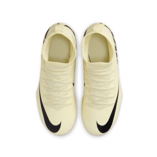 Nike Junior Mercurial Superfly 9 Club FG - Lemonade/Black Youth Footwear   - Third Coast Soccer