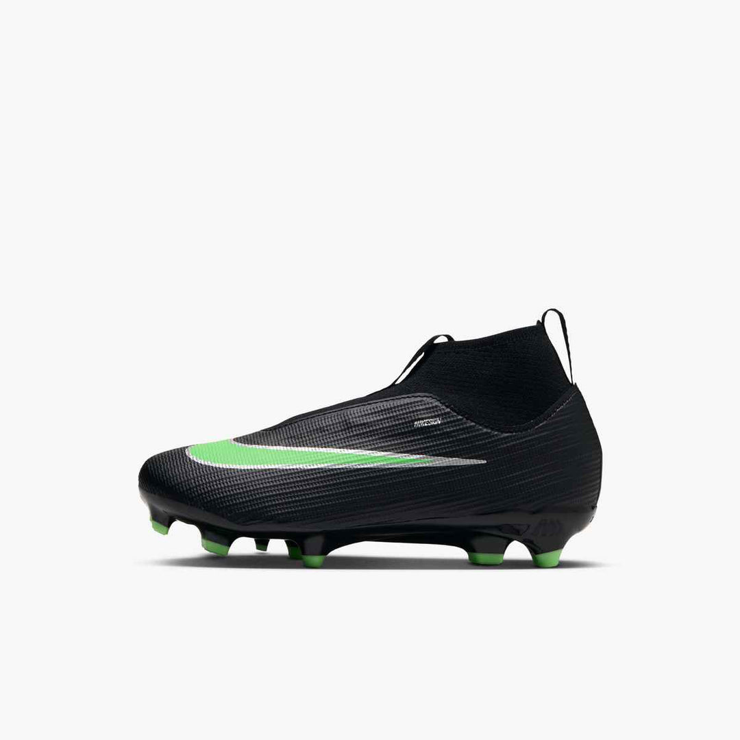 Nike Junior Mercurial Superfly 11 Academy FG/MG - Black/Illusion Green