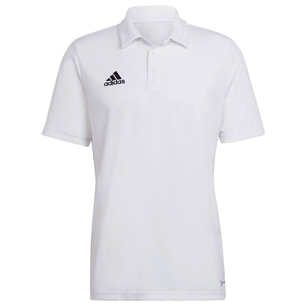 adidas Entrada 22 Polo - White Polo   - Third Coast Soccer