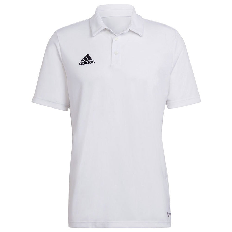 adidas Entrada 22 Polo - White Polos   - Third Coast Soccer