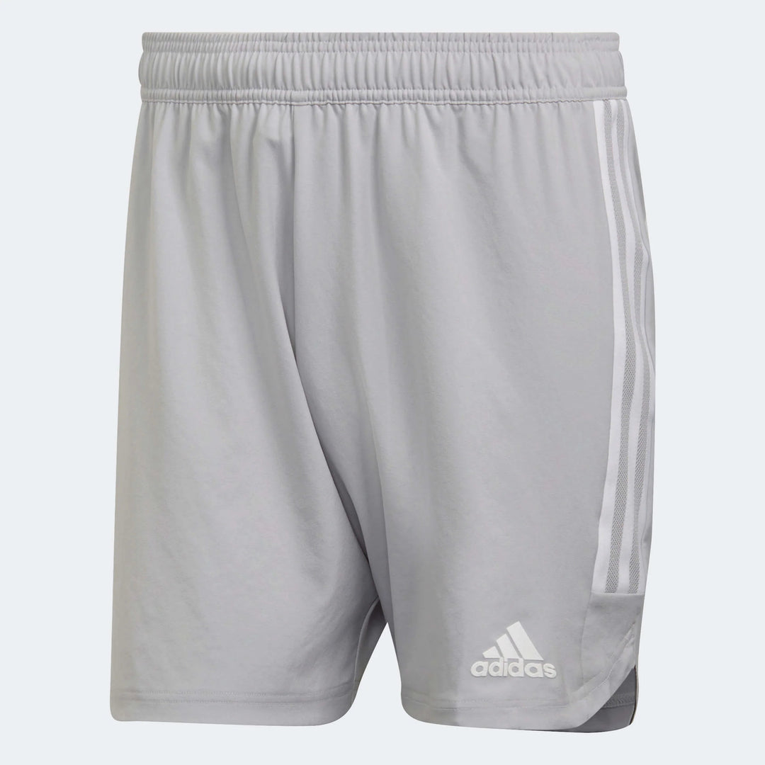 adidas Condivo 22 Match Short - Grey/White Shorts Grey/White Mens Small - Third Coast Soccer