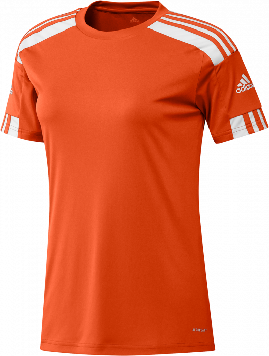adidas Women's Squadra 21 Jersey - Orange/White Jerseys   - Third Coast Soccer