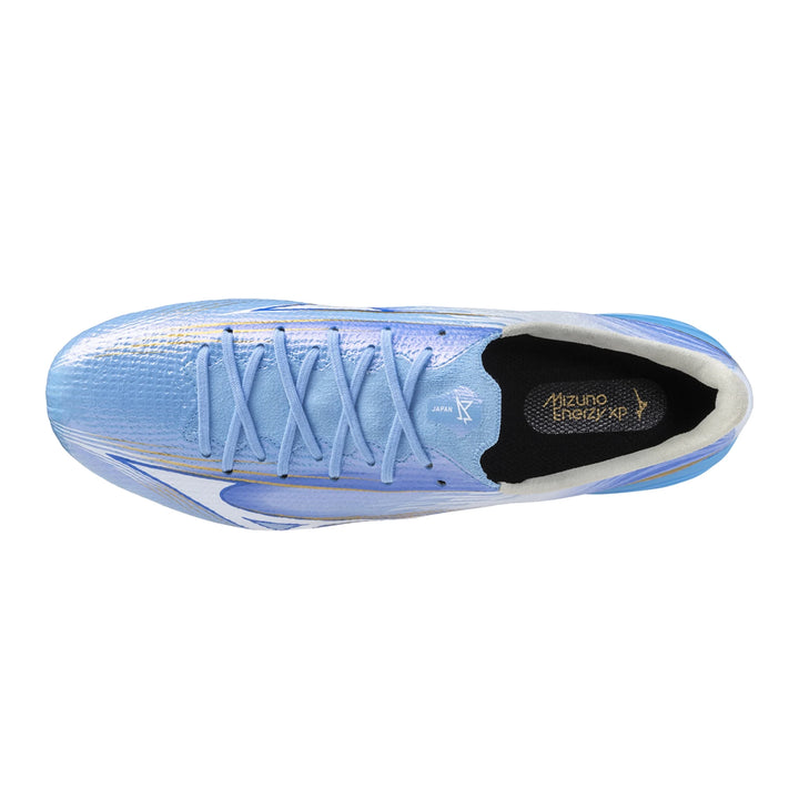 Mizuno Alpha III Made In Japan FG - Celeste/White