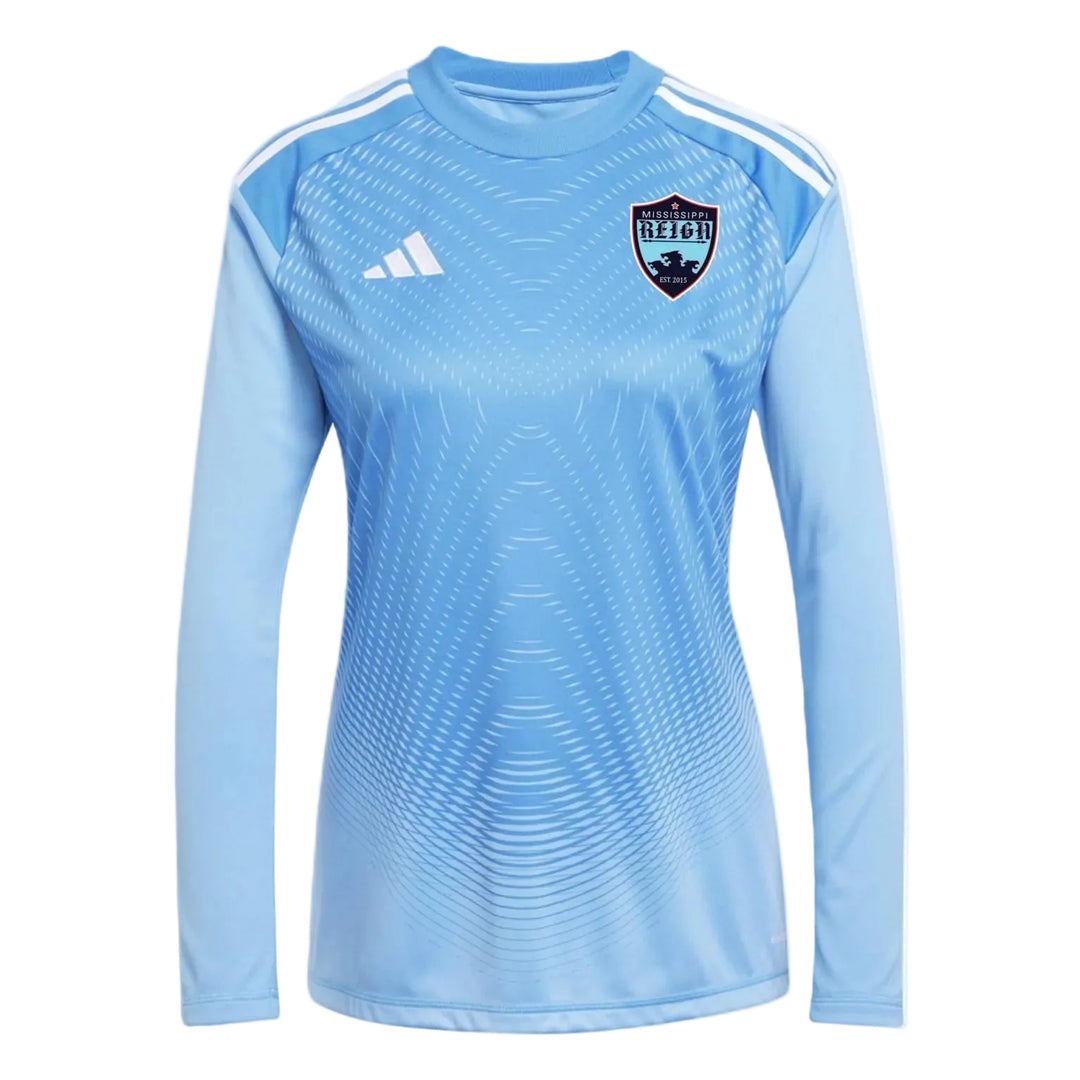 adidas Mississippi Reign Women's Tiro 25 Competition Goalkeeper Jersey - Blue Burst Mississippi Reign 26 - Third Coast Soccer