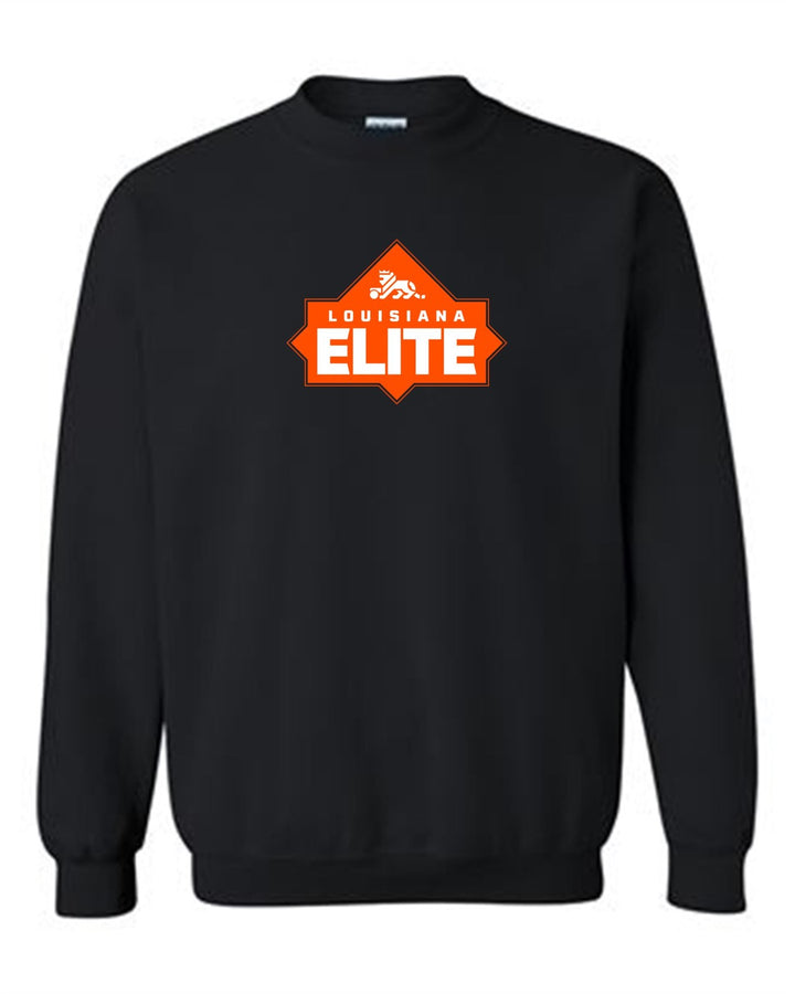 Louisiana Elite Crew Neck Sweatshirt Louisiana Elite Spiritwear Black Youth Small - Third Coast Soccer
