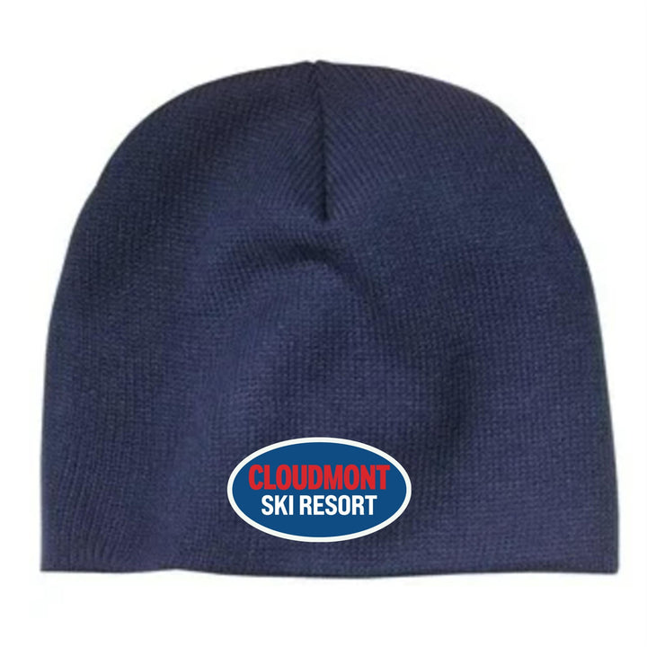 Cloudmont Ski Resort Beanie CSR Oval Navy - Third Coast Soccer