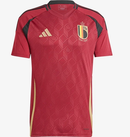 adidas Belgium Home Jersey 2024 International Replica   - Third Coast Soccer