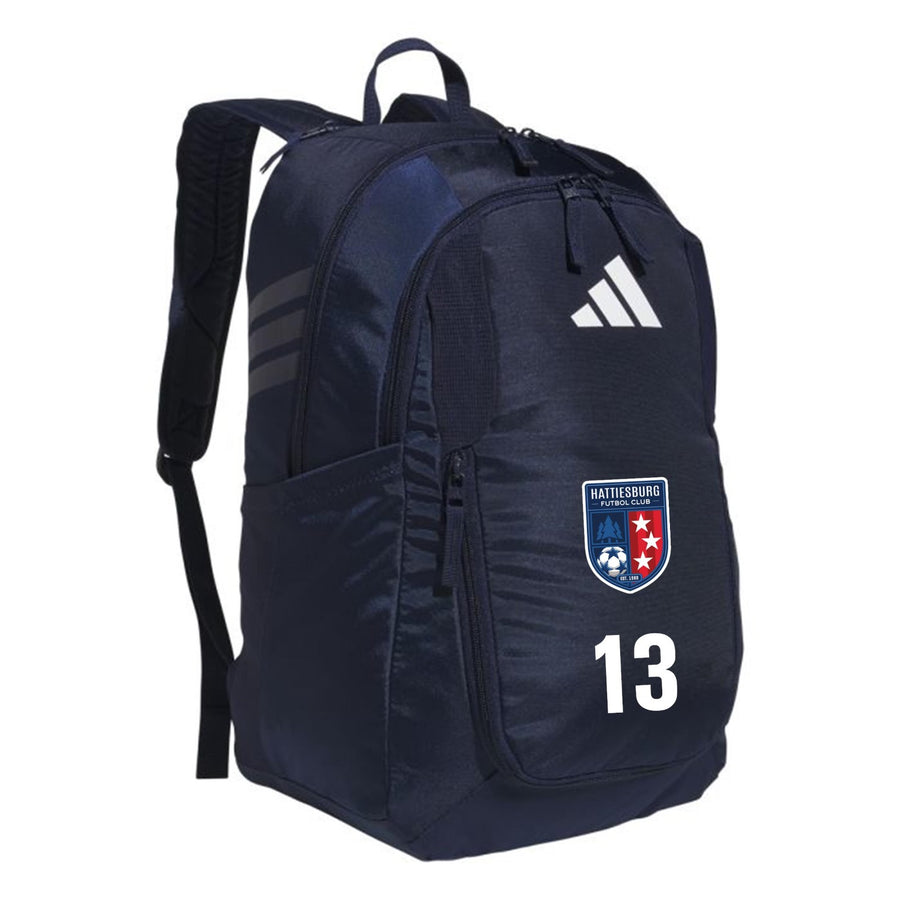 adidas Hattiesburg FC Stadium 4 Backpack - Navy Hattiesburg FC 2025-2027 - Third Coast Soccer