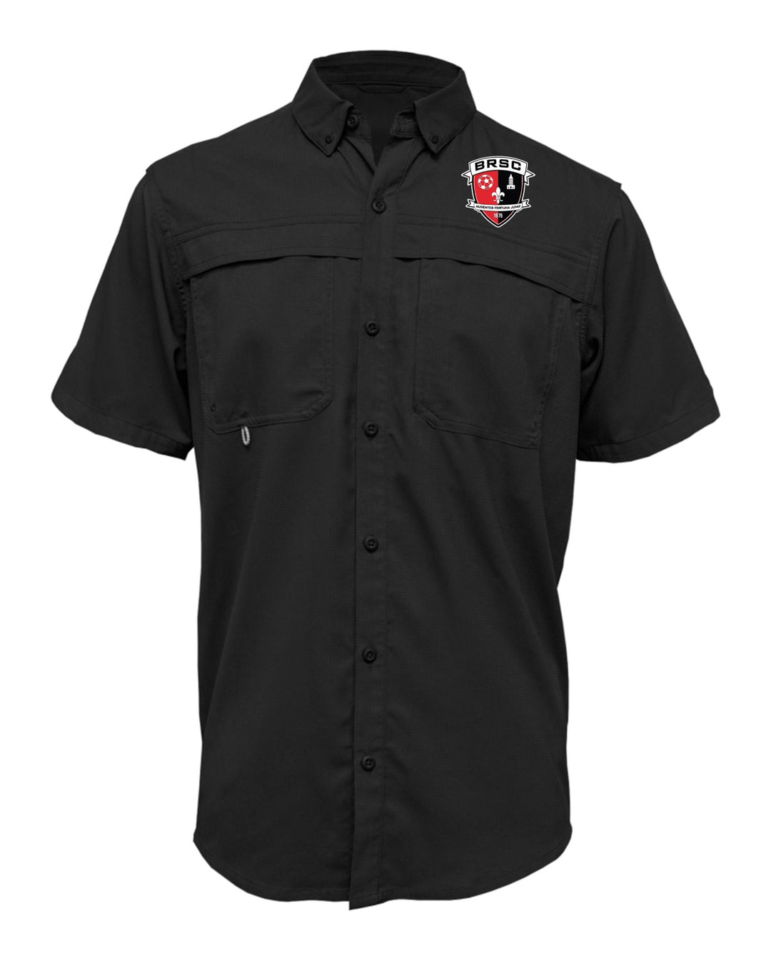 BRSC Short-Sleeve Fishing Shirt - Black
