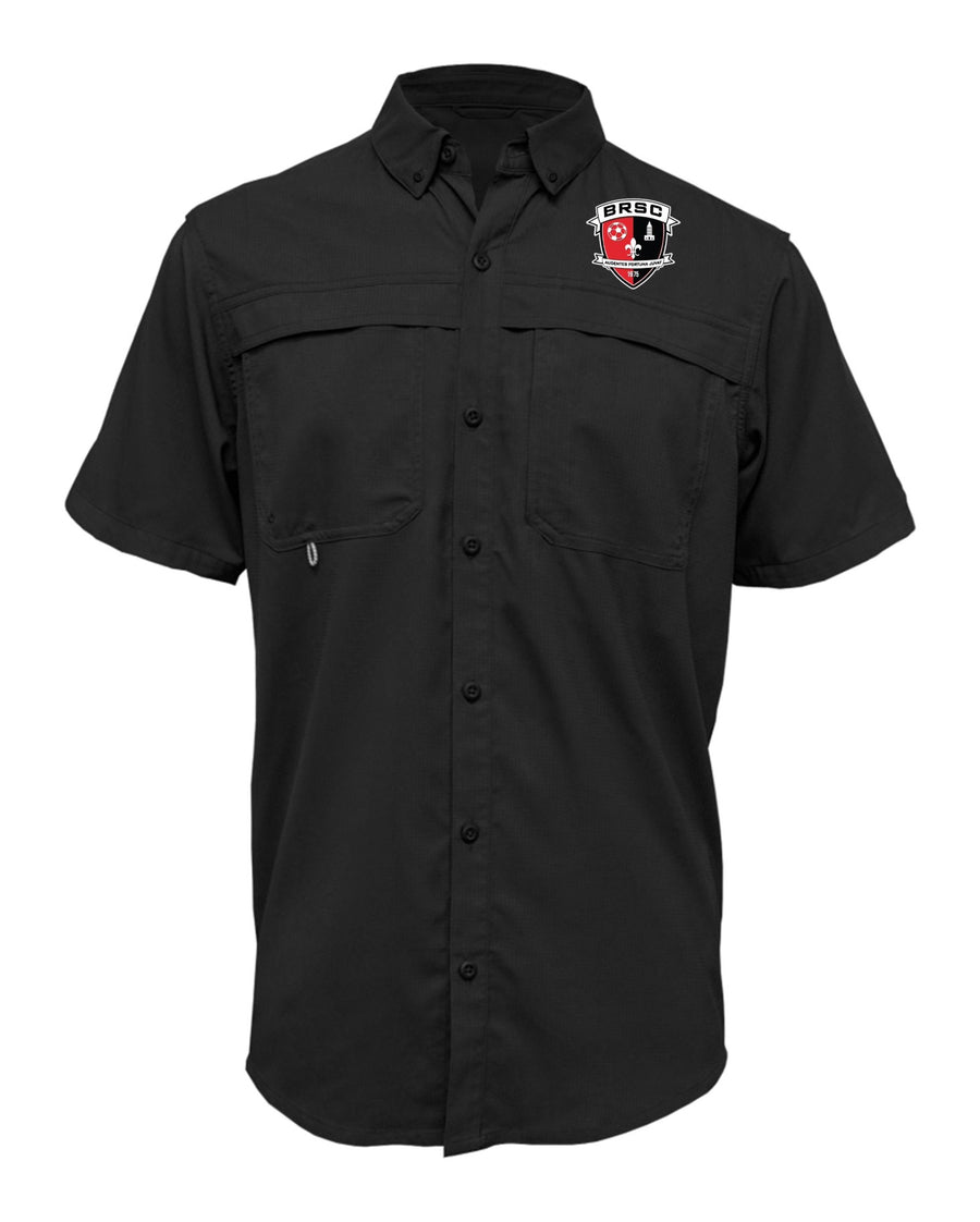 BRSC Short-Sleeve Fishing Shirt - Black BRSC Spiritwear - Third Coast Soccer